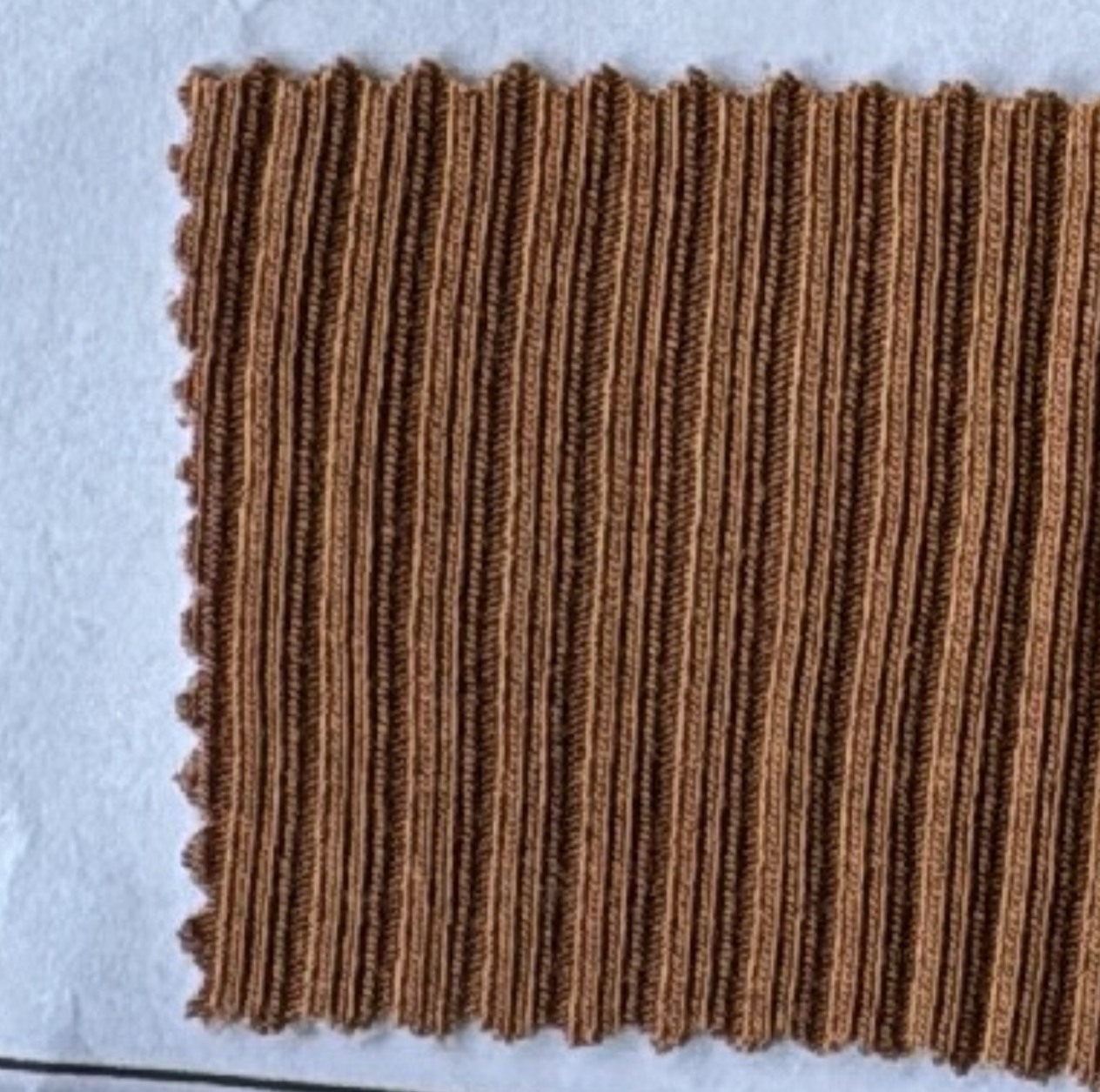 Ribbed Chocolate Pocket Long Sleeve