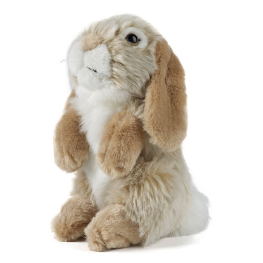 Brown Sitting Lop Eared Rabbit Plush