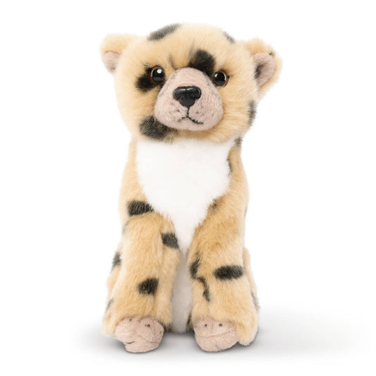 Sitting Cheetah Cub Plush