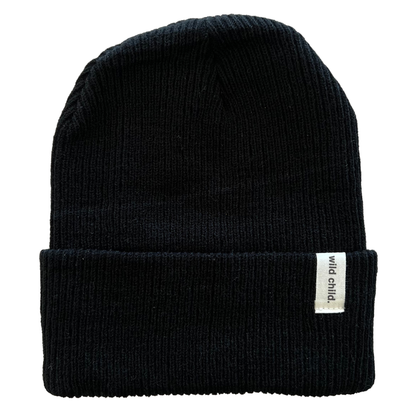 Baby / Kids Classic Beanie (Black)