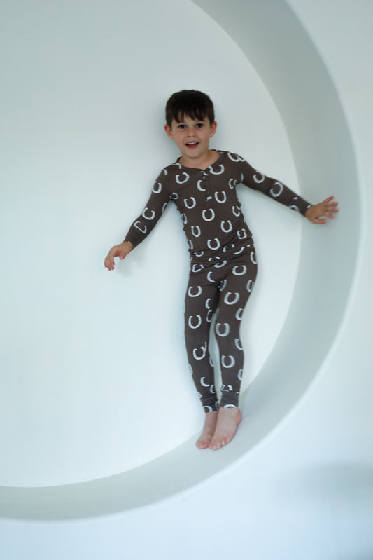 Bamboo Two Piece Pajamas | Giddy Up
