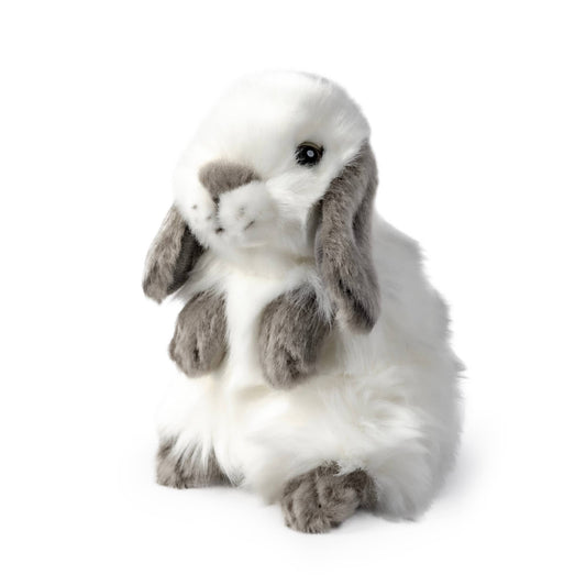 Lop Eared Rabbit Gray Plush