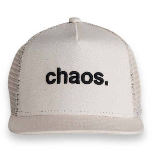 Baby/Toddler Trucker hat: Chaos.